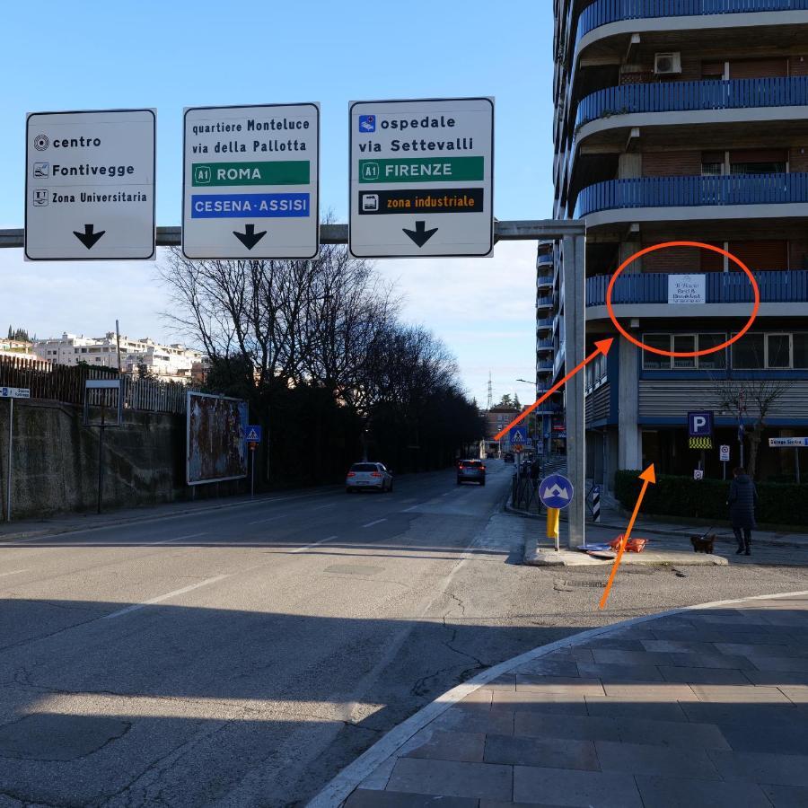 B&B Il Bacio Perugia Bagian luar foto